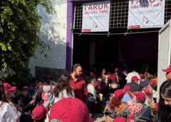 Faruk Miguel Take fortalece lazos vecinales en Coyoacán este 14 de febrero
